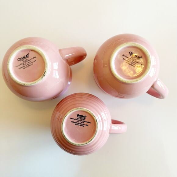 Chantal Vintage Set of 3 Pieces Coffee Tea Mugs and Creamer - Picture 3 of 6